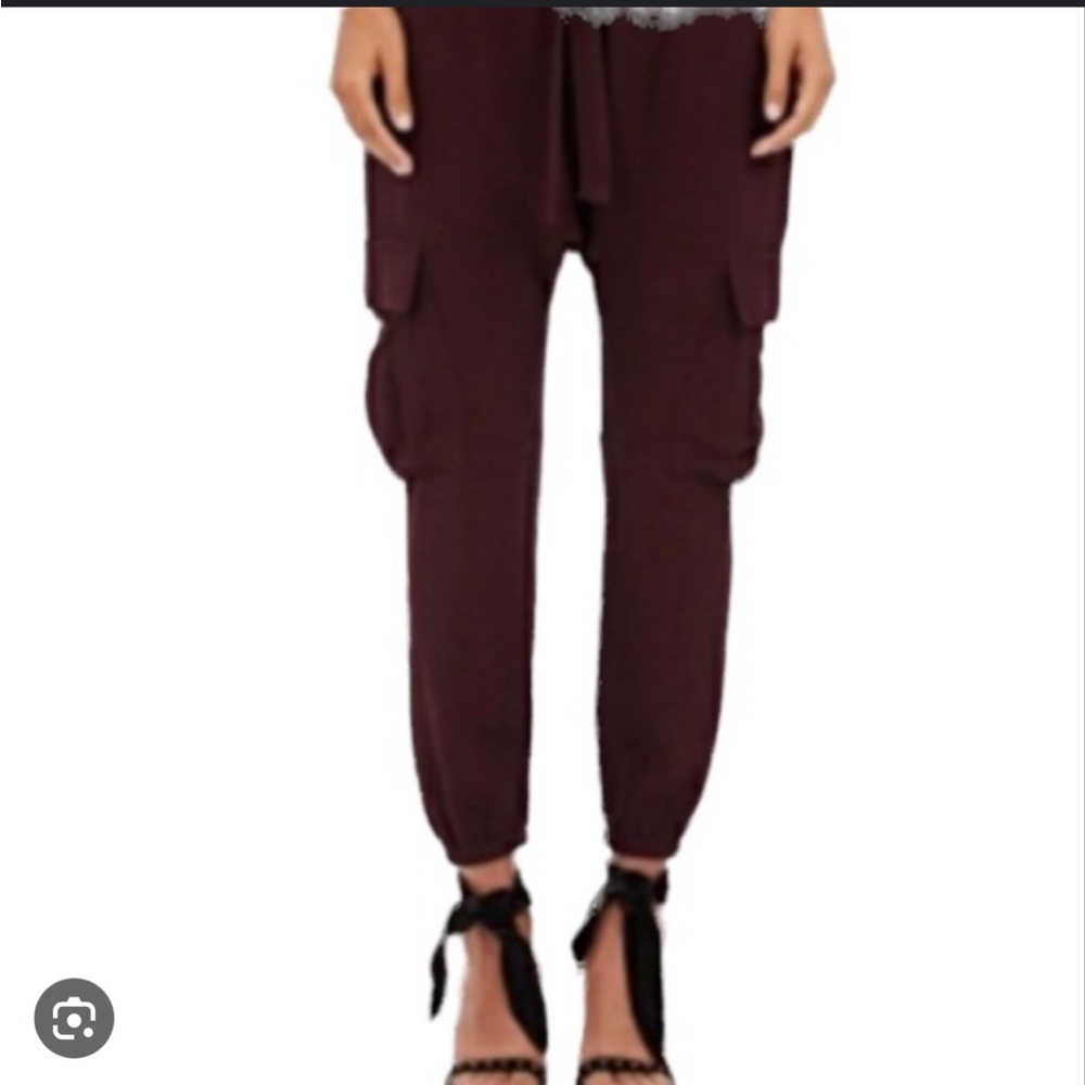 Ulla Johnson Dropped Crotch Plum Purple Pants